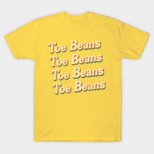 Toe Beans (vintage look) T-Shirt